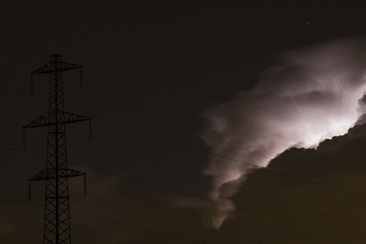 Temporale nella bassa modenese