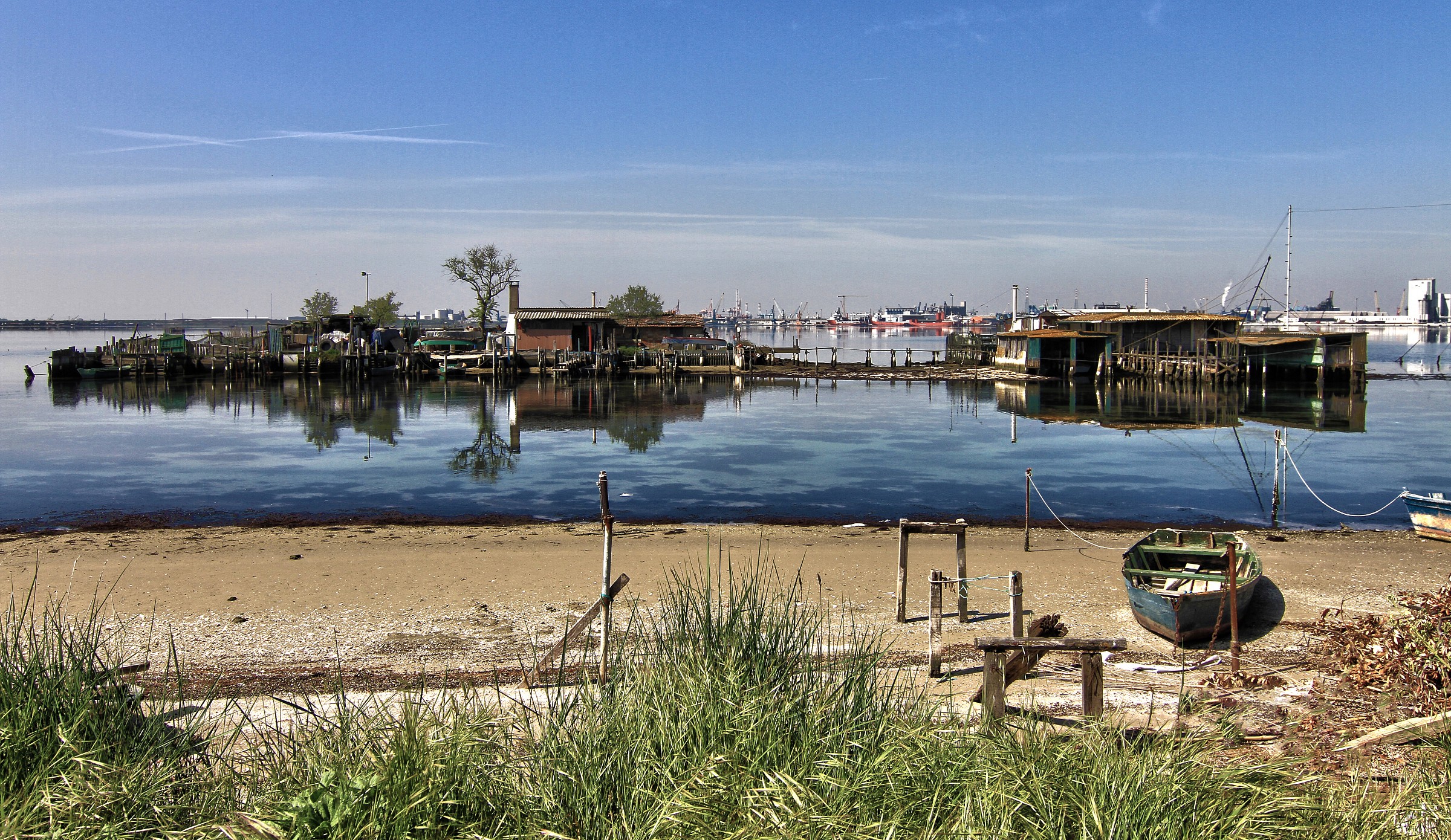 Isolotto nella laguna di Ravenna