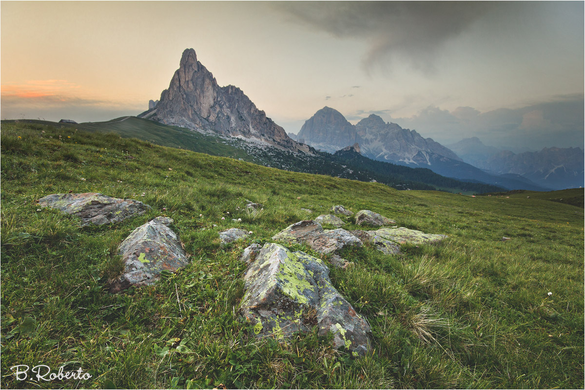 Passo Giau, last light
