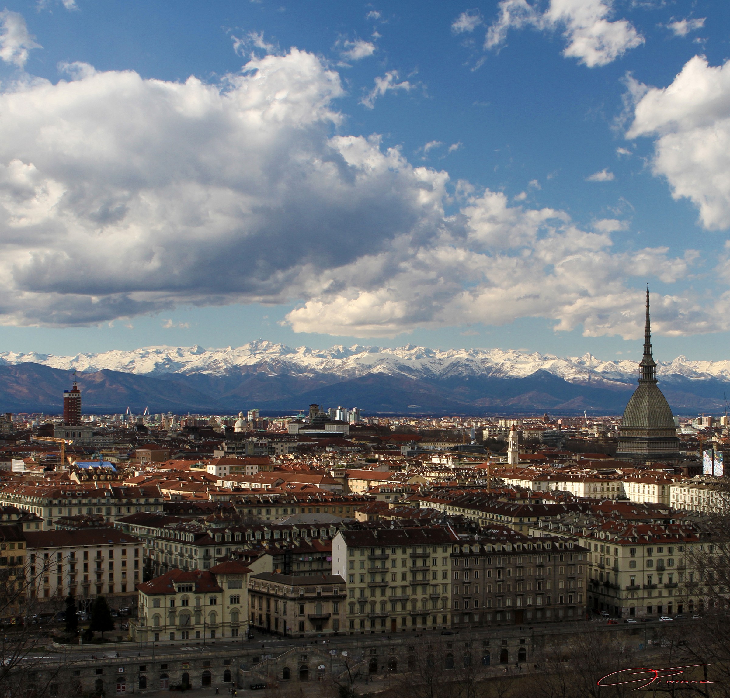 Torino vista dal monte dei Cappuccini