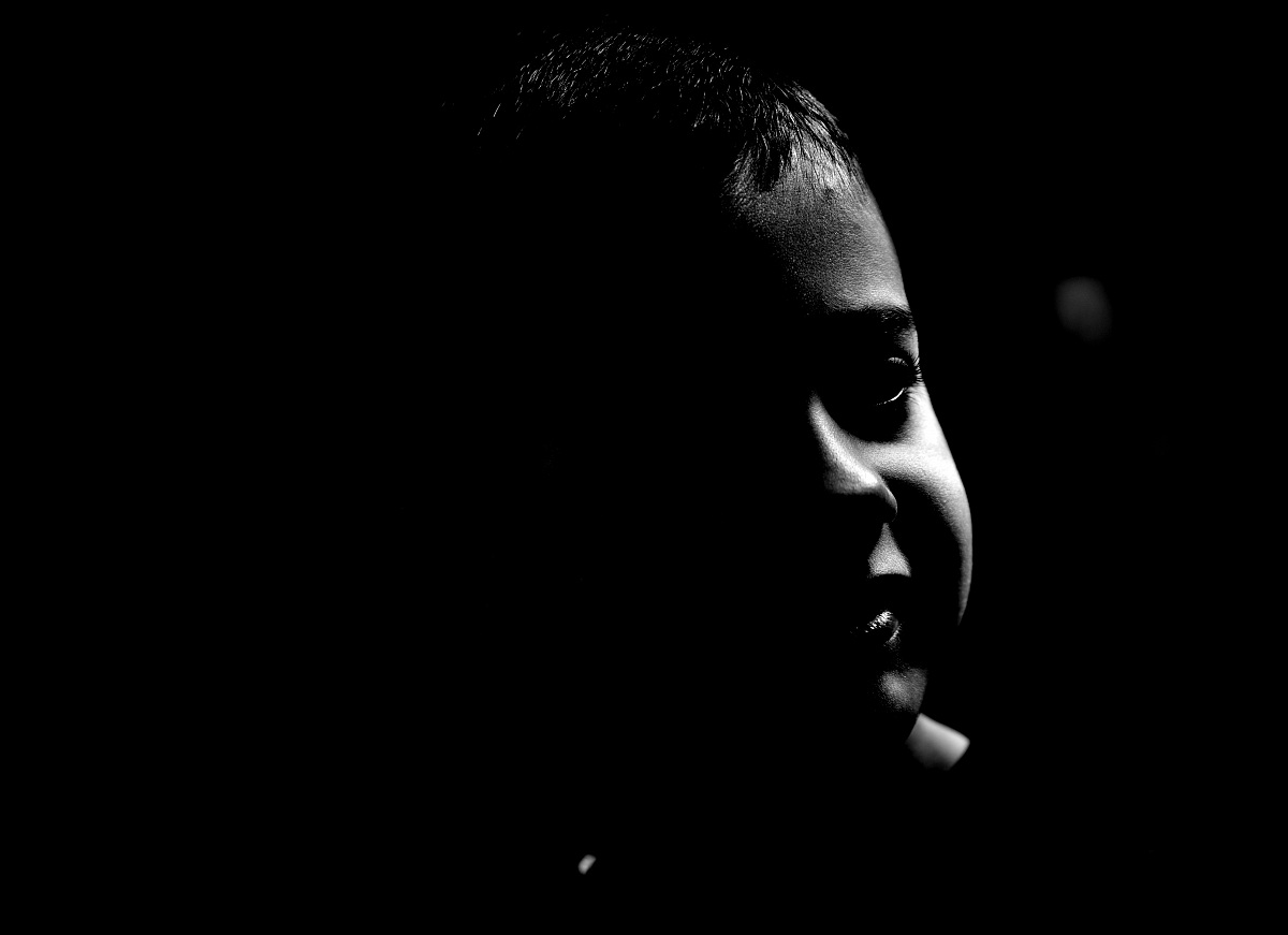 Portrait black and white