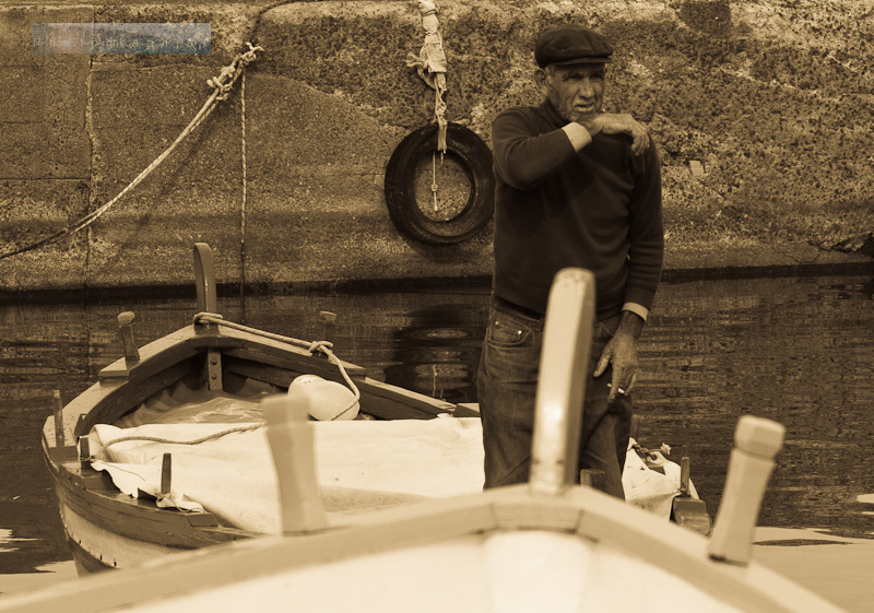 Sicilian gesture and face