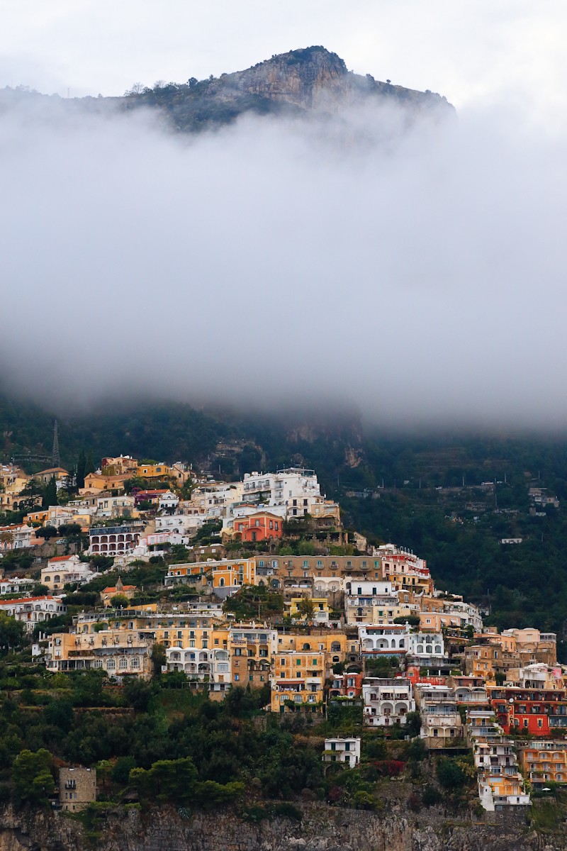 Clouds over Positano