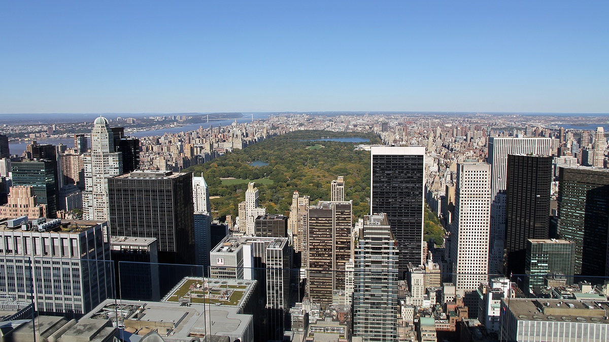 New York - Central Park - Vista dal Top of the Rock