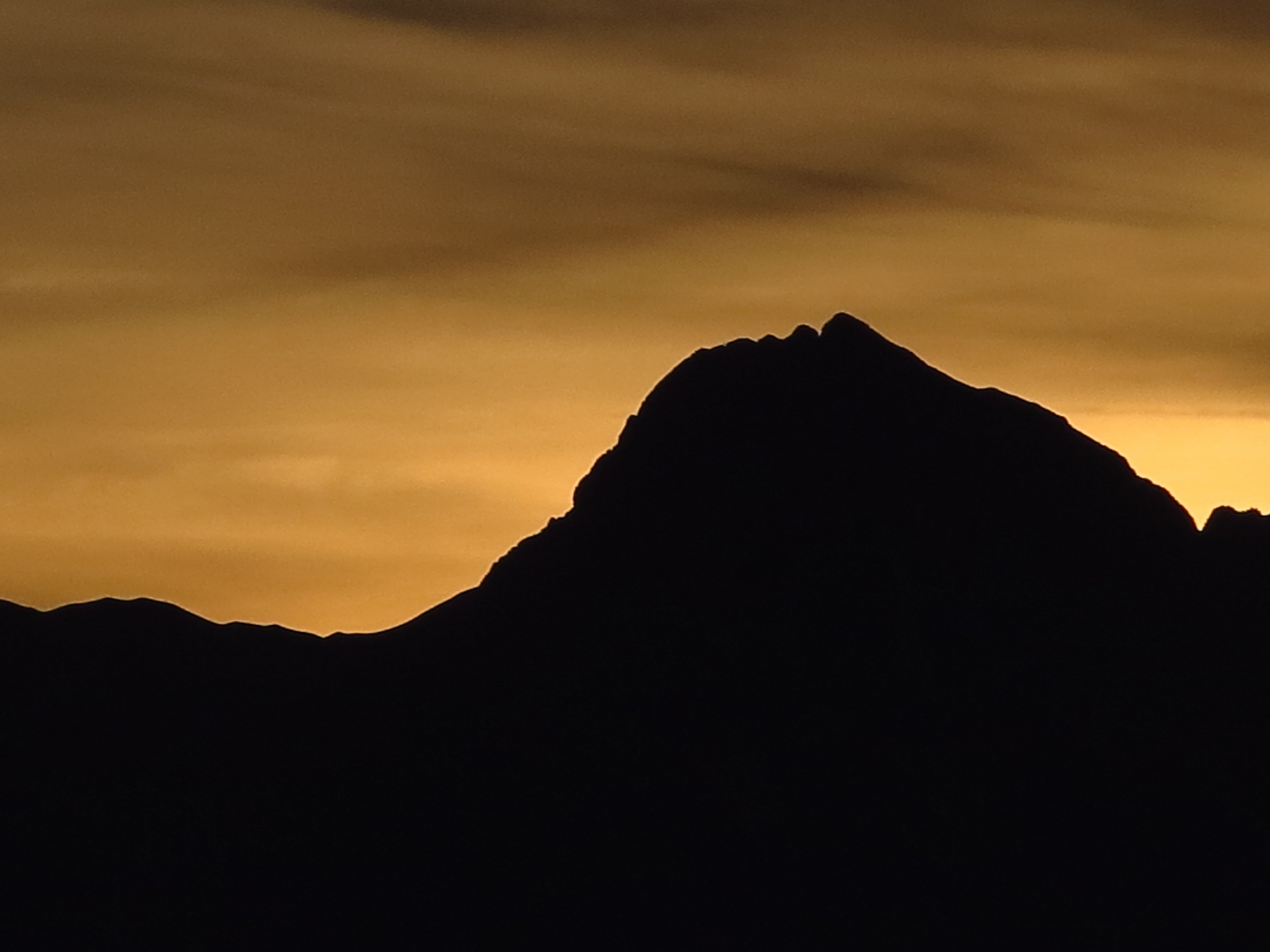 Il gigante che dorme.