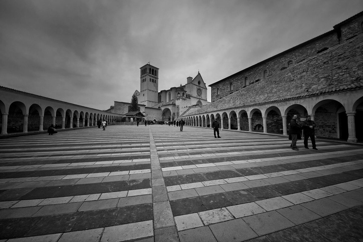 Assisi, the Basilica of San Francesco