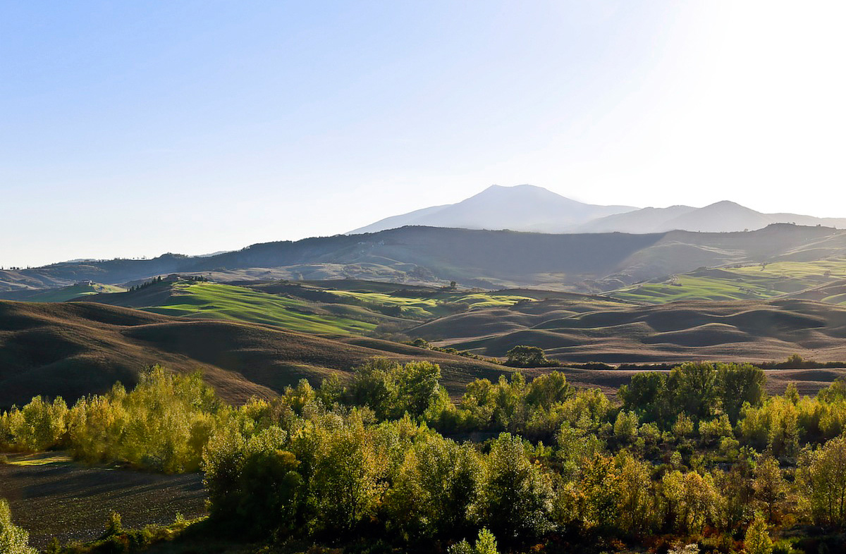 Mi illumino...(in val d'Orcia)