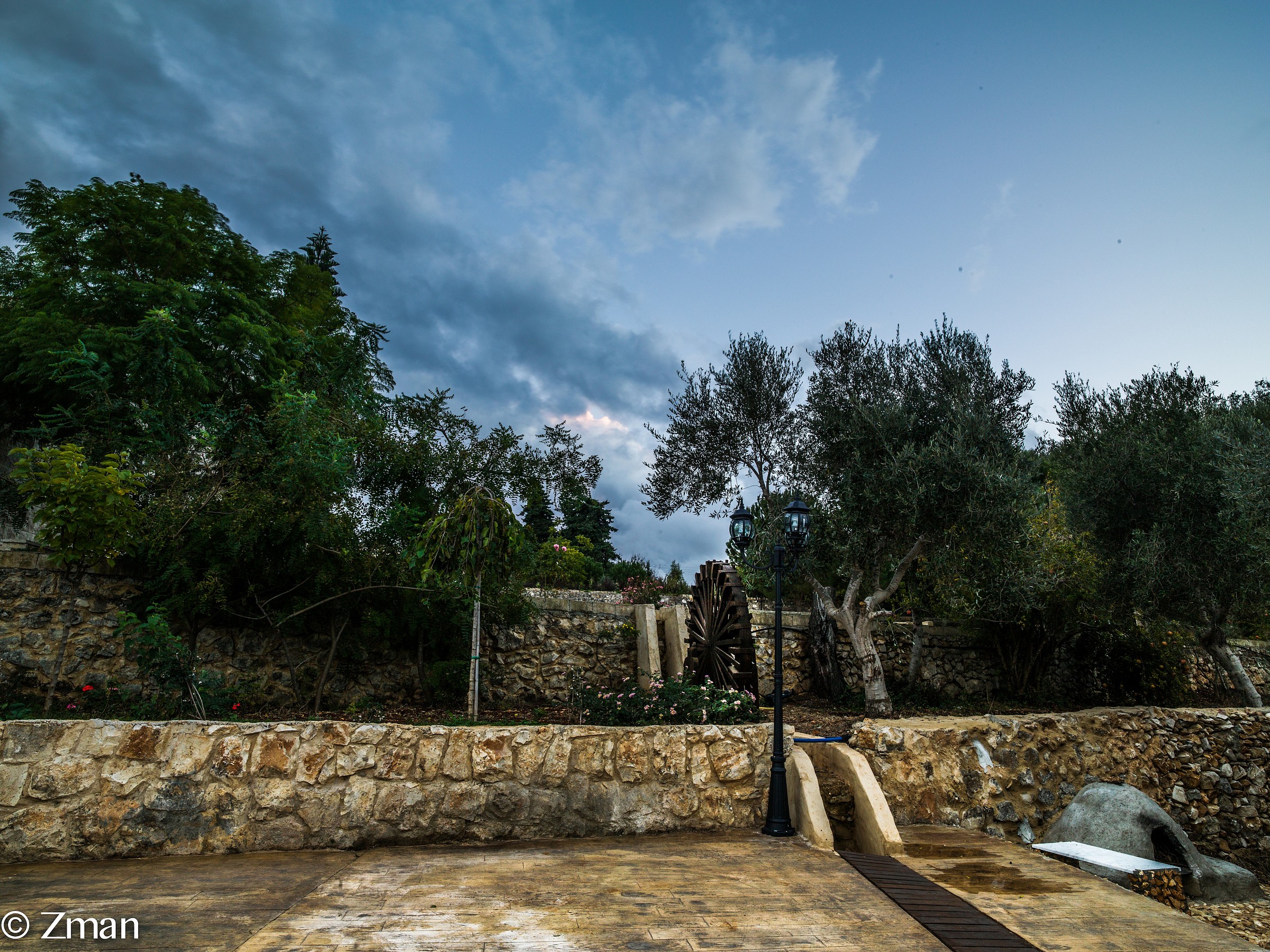 Guardando a sud dalla zona Feste