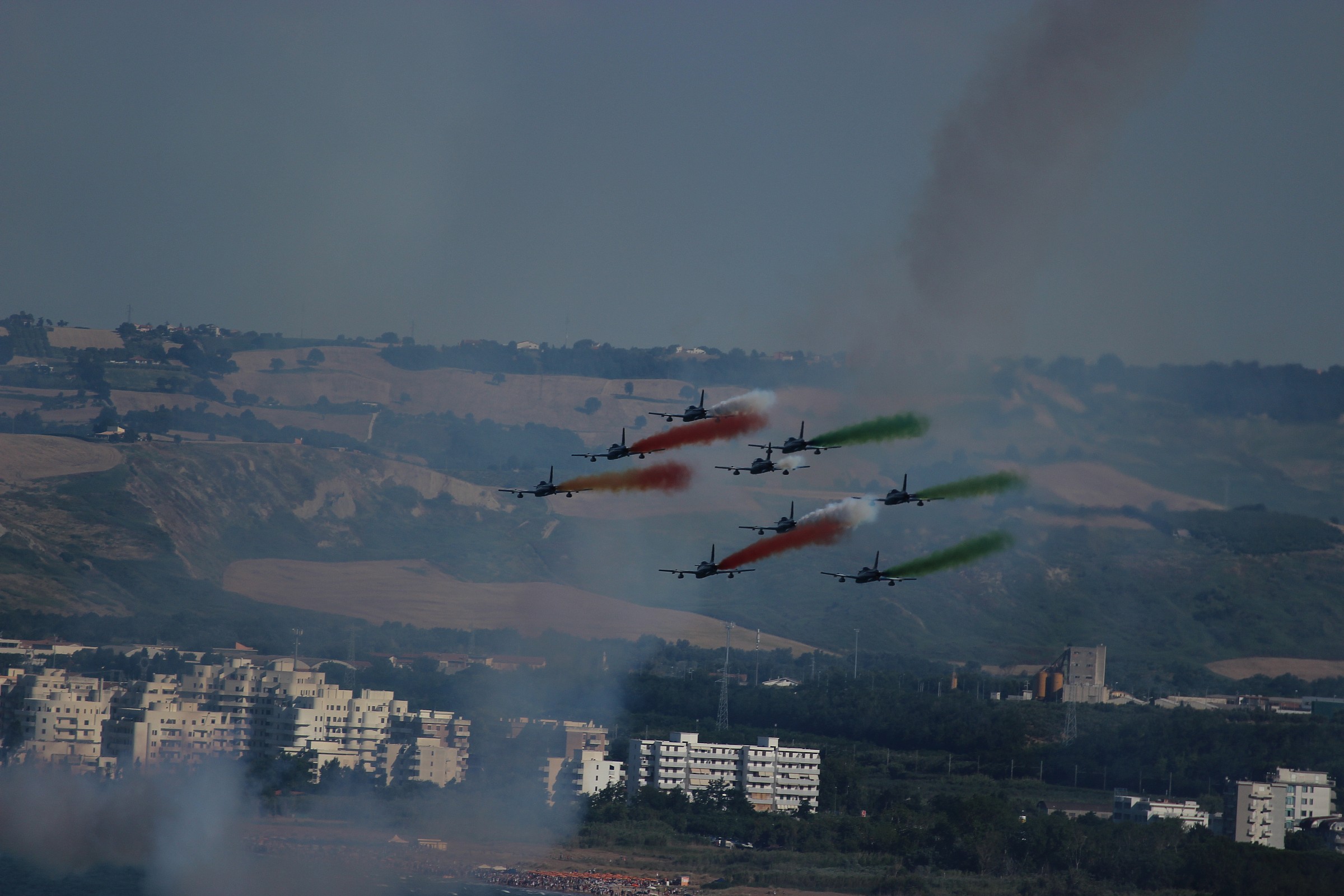 Frecce Tricolore a Vasto CH.