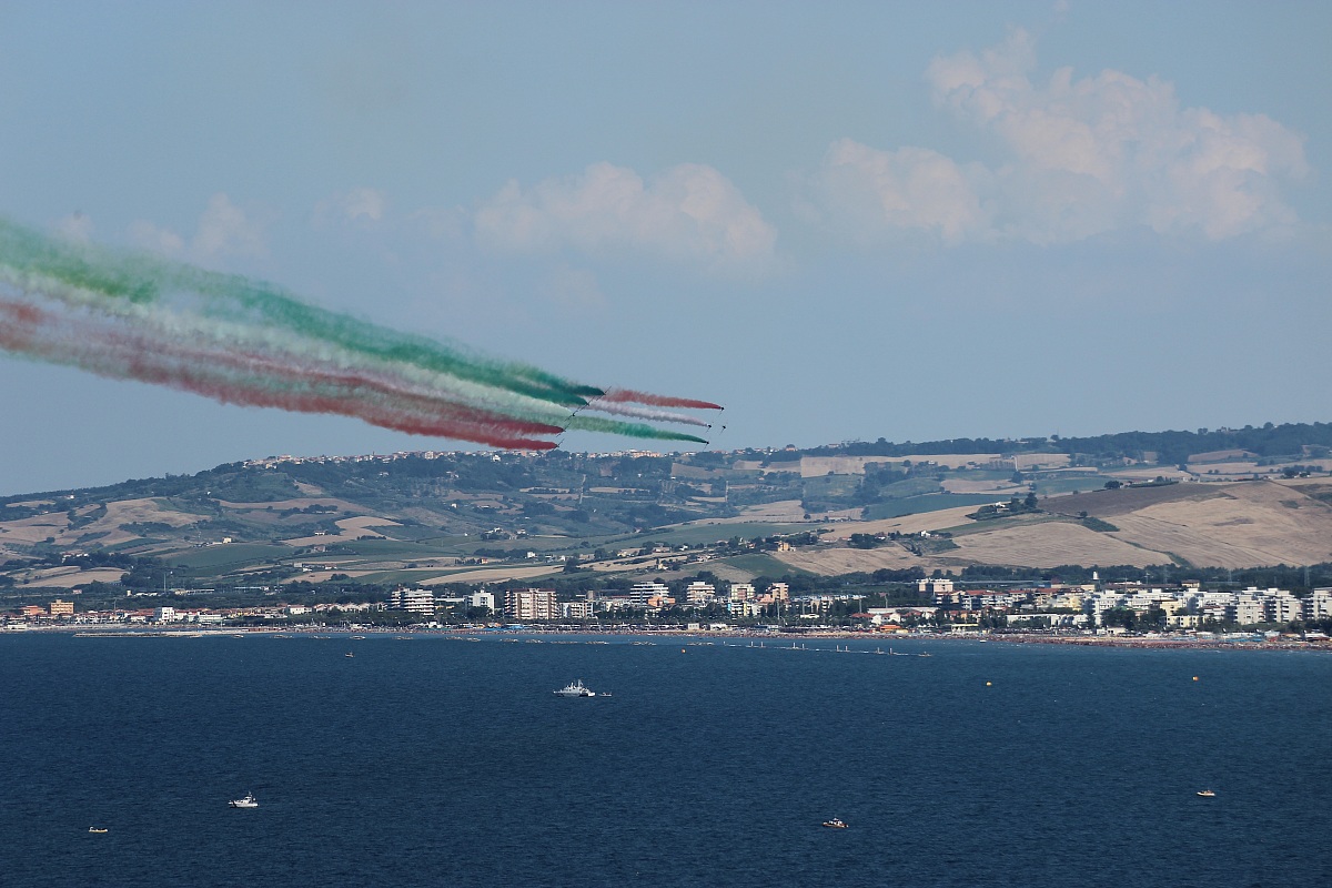 Frecce Tricolore a Vasto CH.