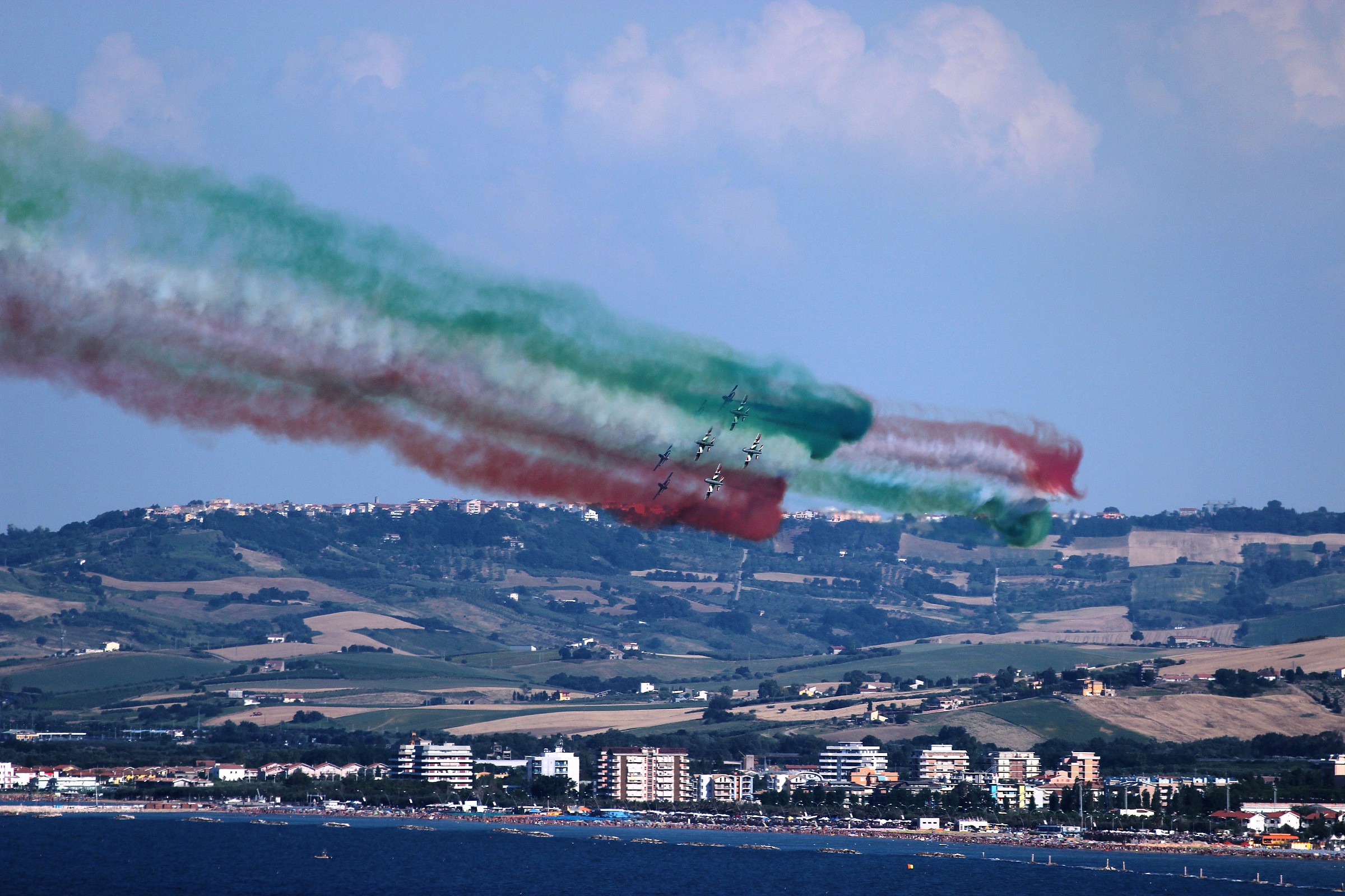 Frecce TRicolore a Vasto CH.