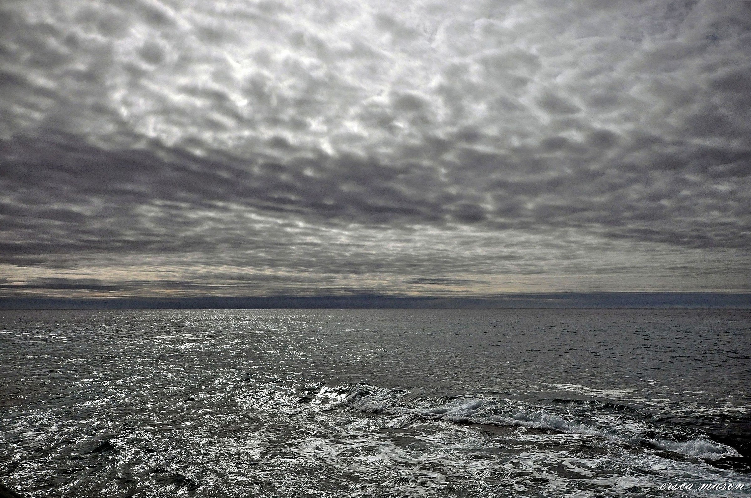 thoughts .... between sky and sea ....