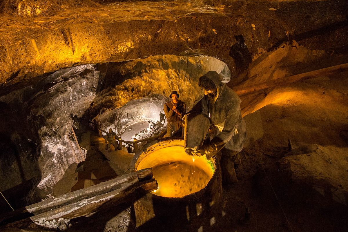 lavorazione del sale