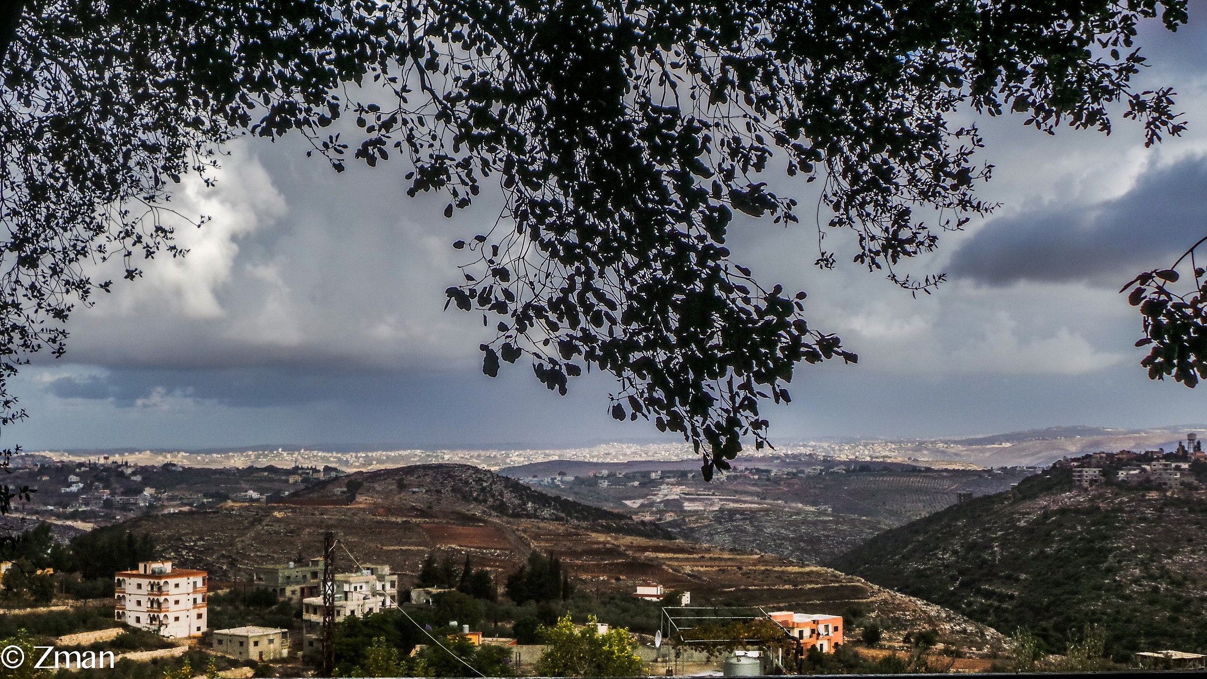Looking at Sreifa The Village in Front Of Sawaneh