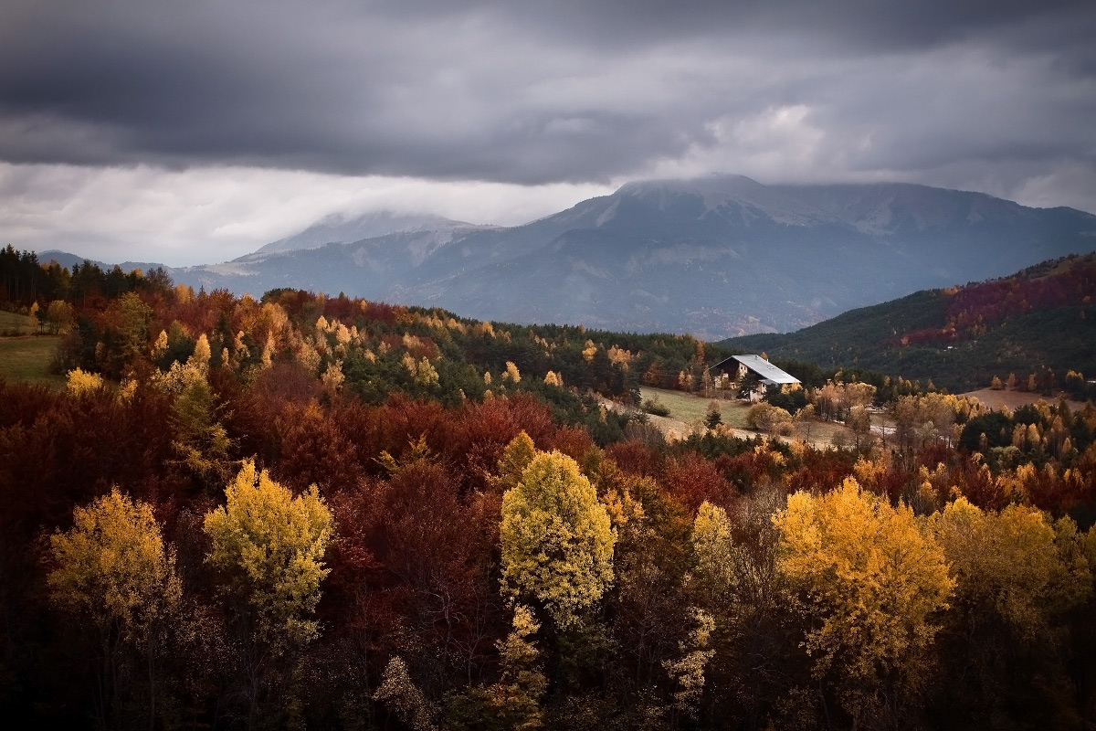 Provenza in autunno, zona alpina - 3