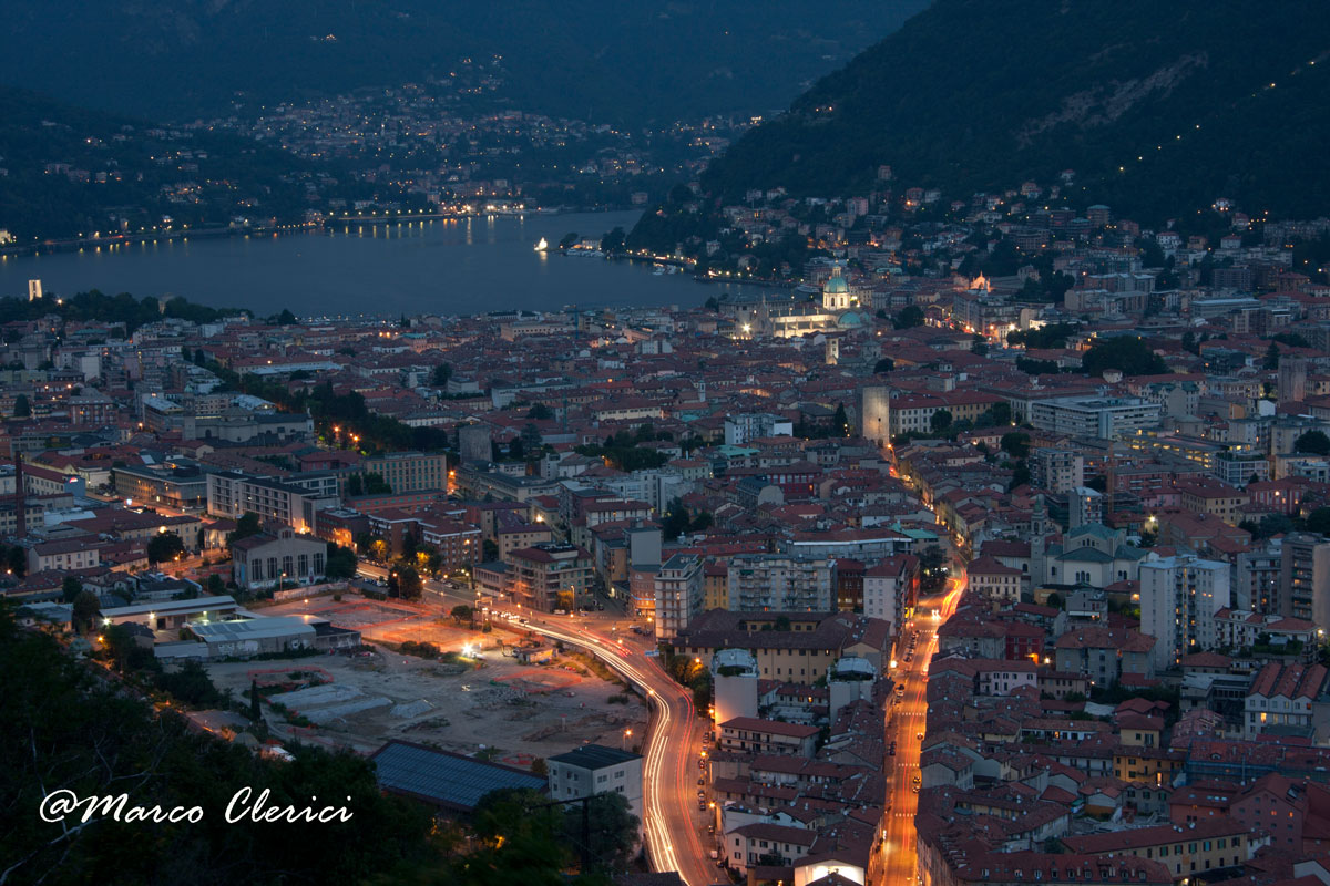 Vista su Como