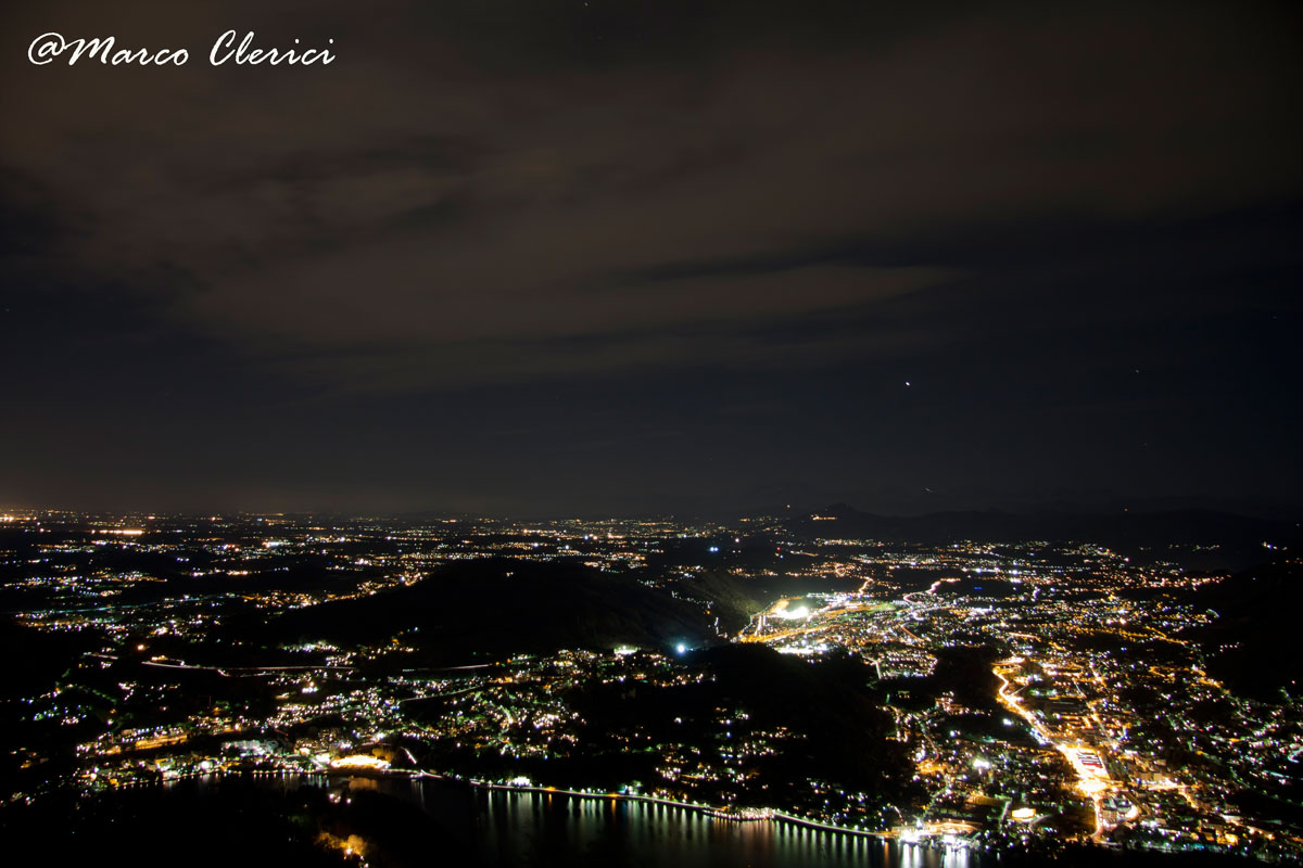 Vista dal faro di Brunate