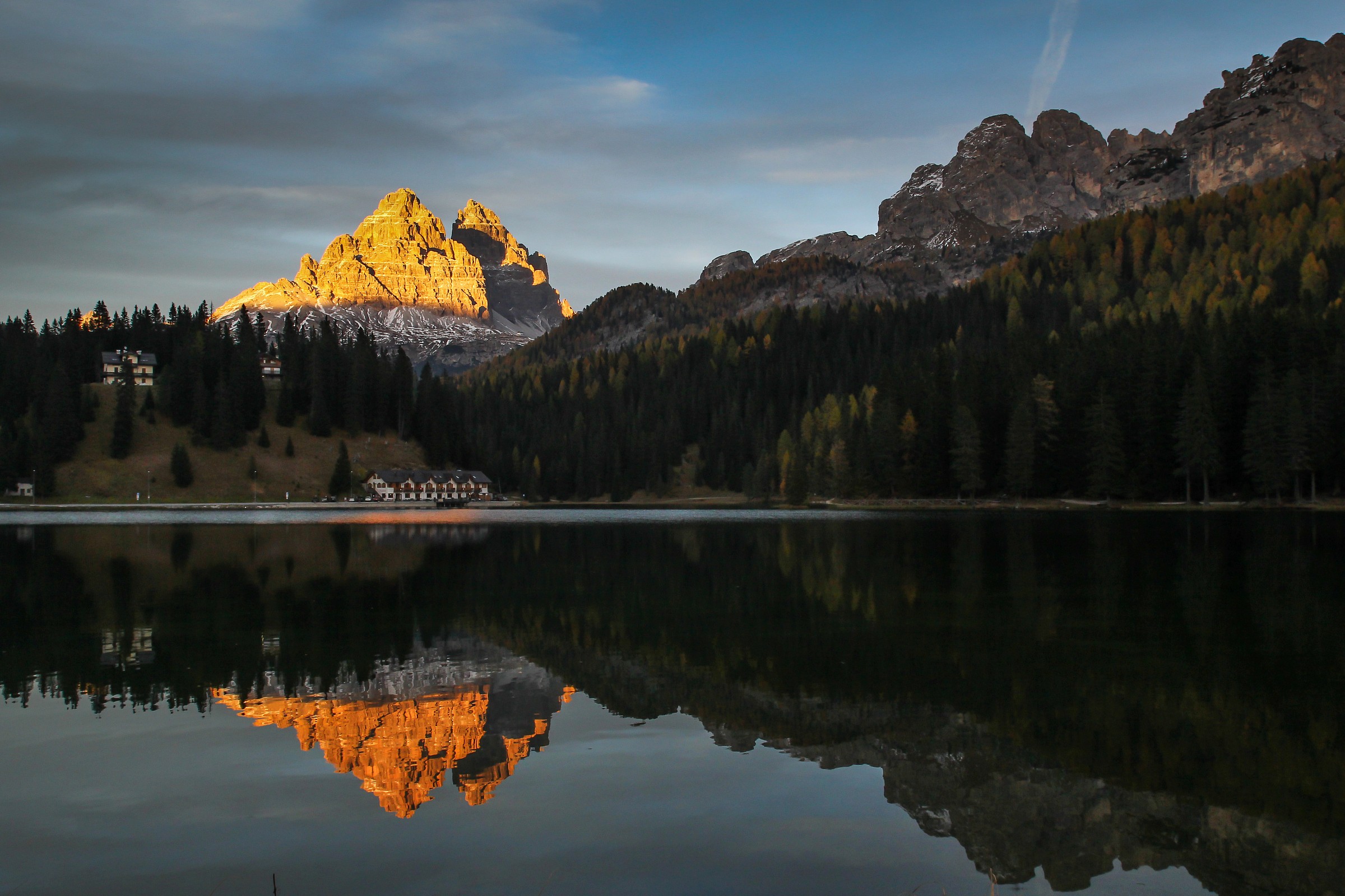 Tramonto sulle Tre Cime di Lavaredo
