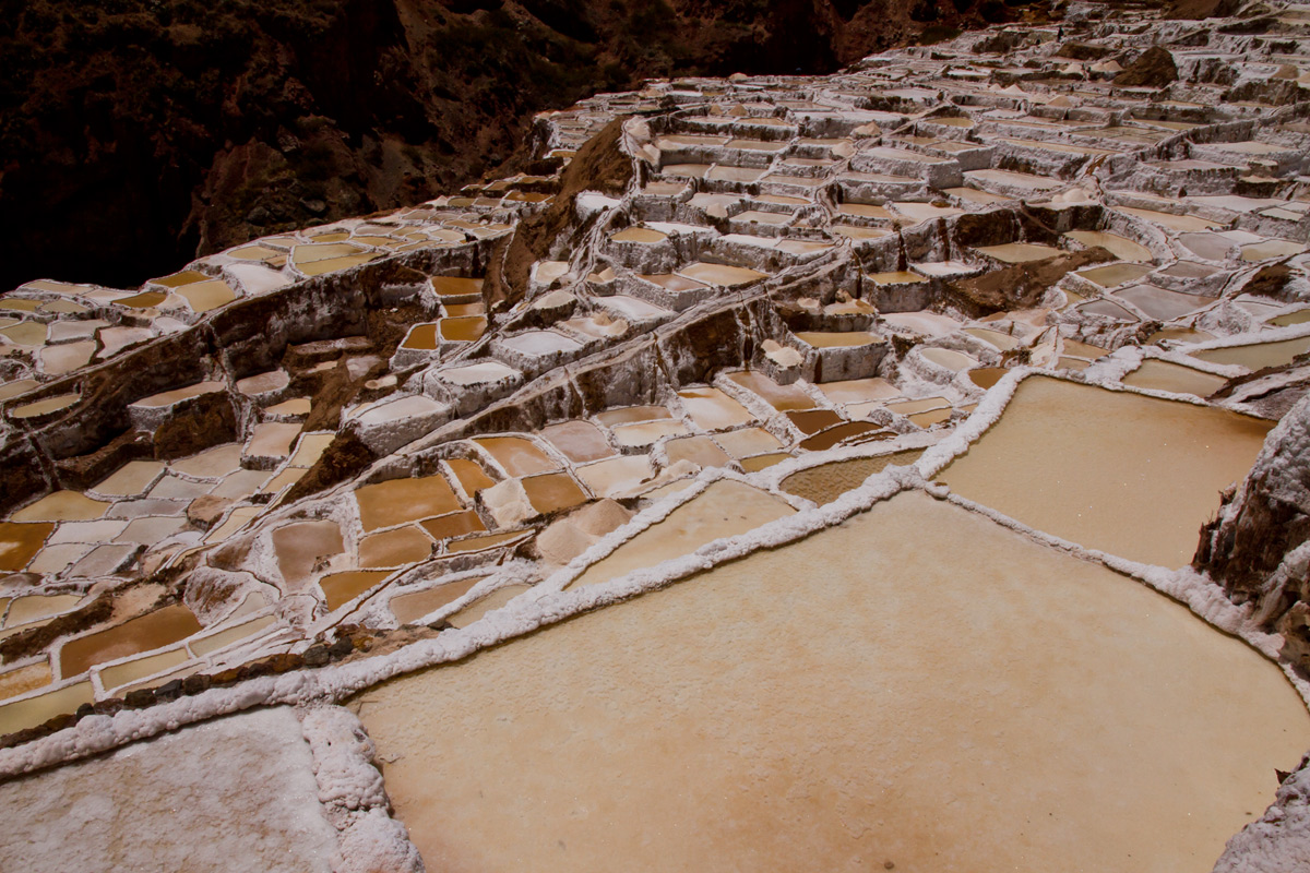 Salt pans at Maras