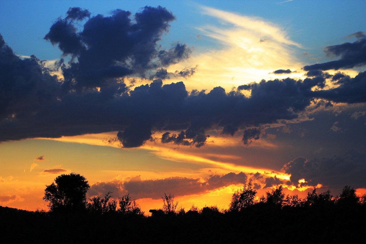 La Rizza al tramonto