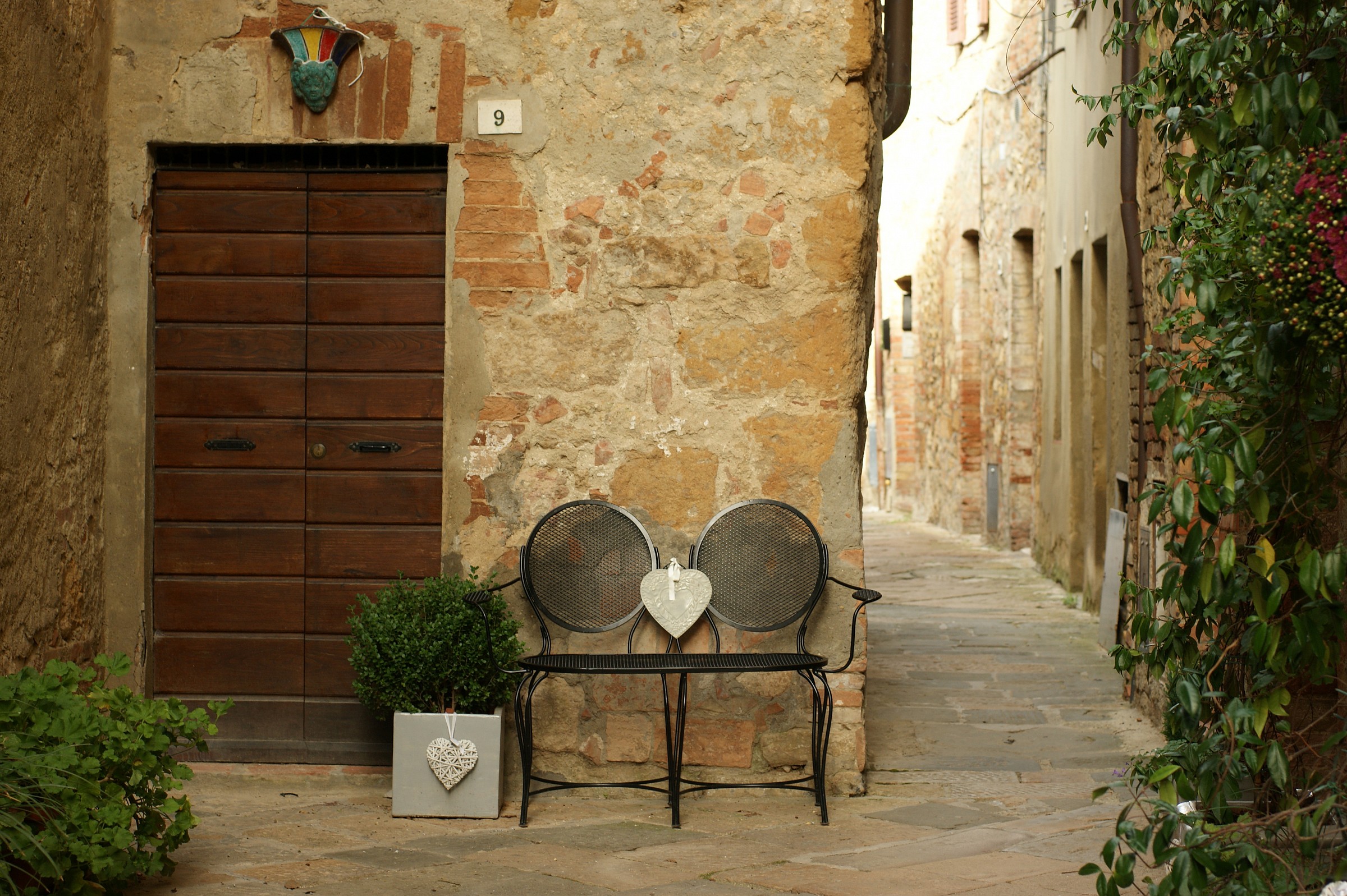 bench with heart wisdom