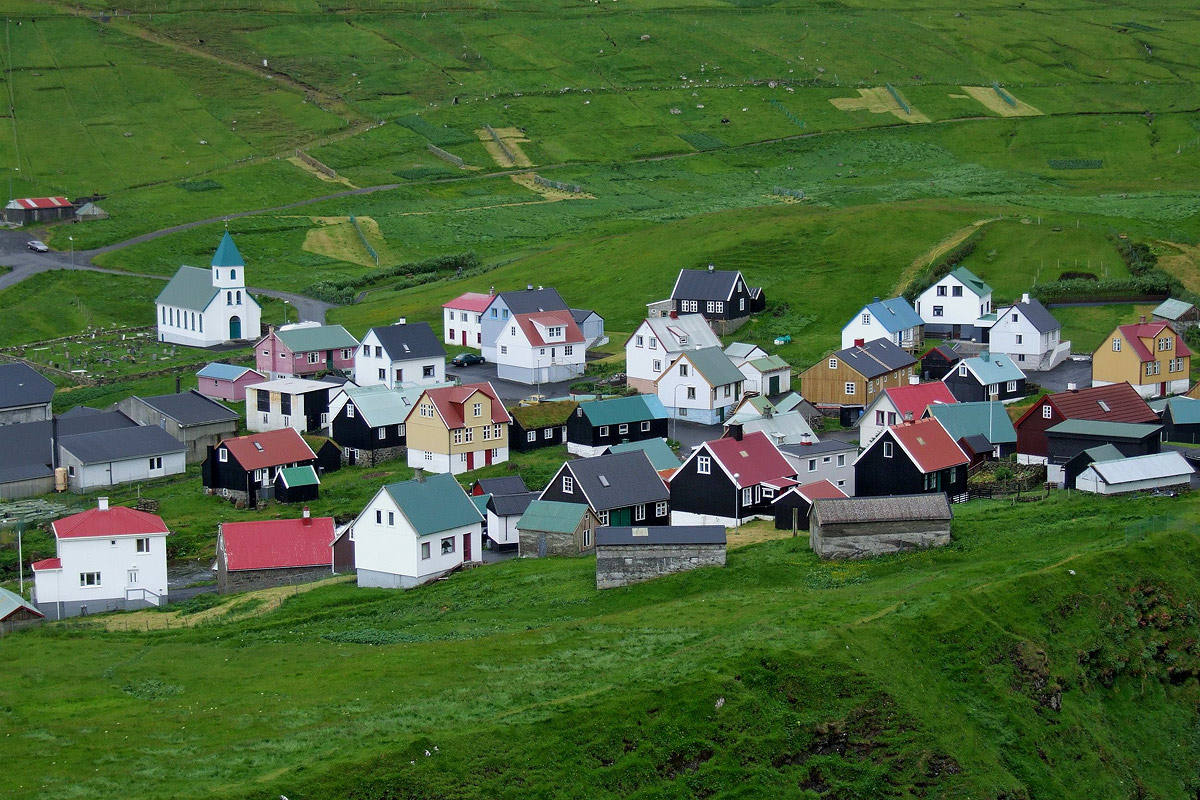 Houses to the Faroe Islands