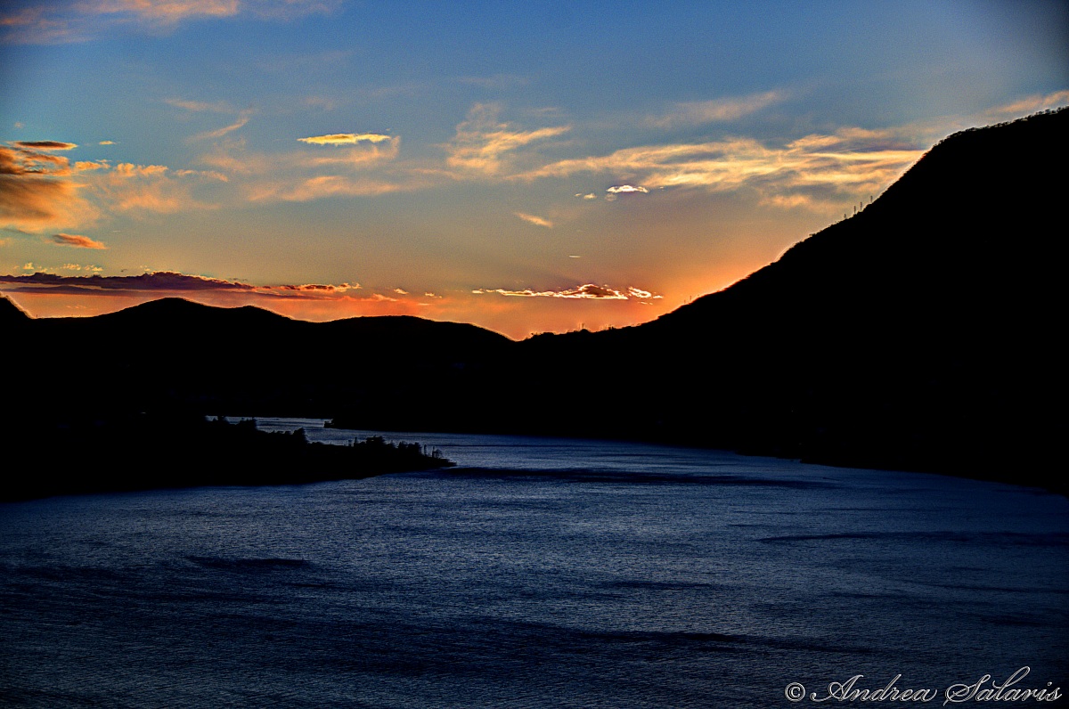 Tramonto Da Pognana Lario