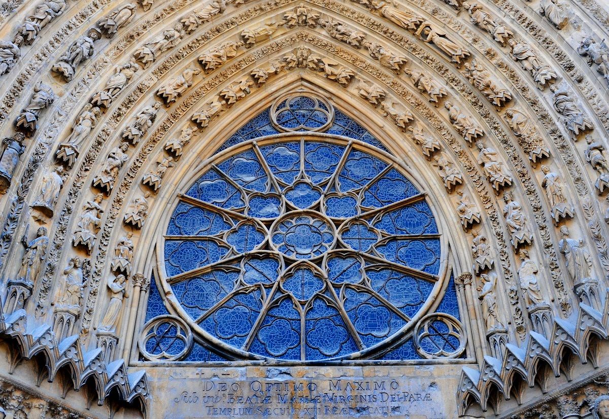 Portal cathedral of Rheims