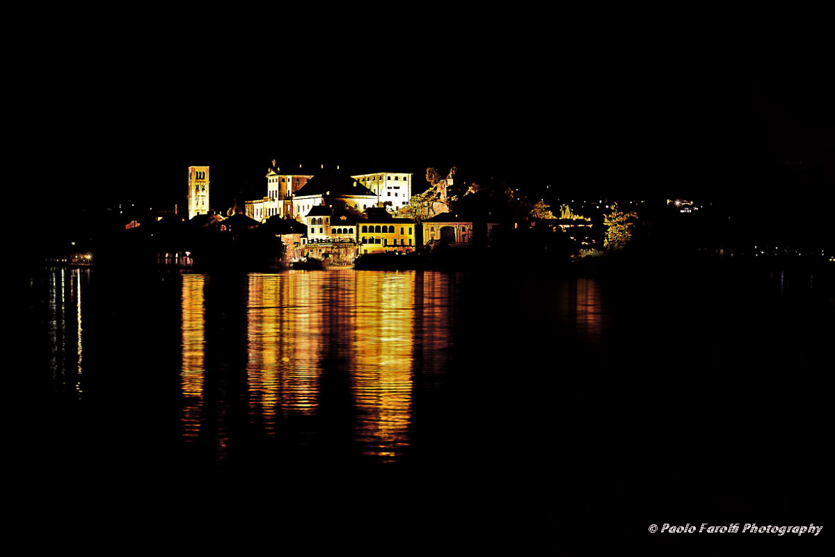 Lago d'Orta. isola di San Giulio