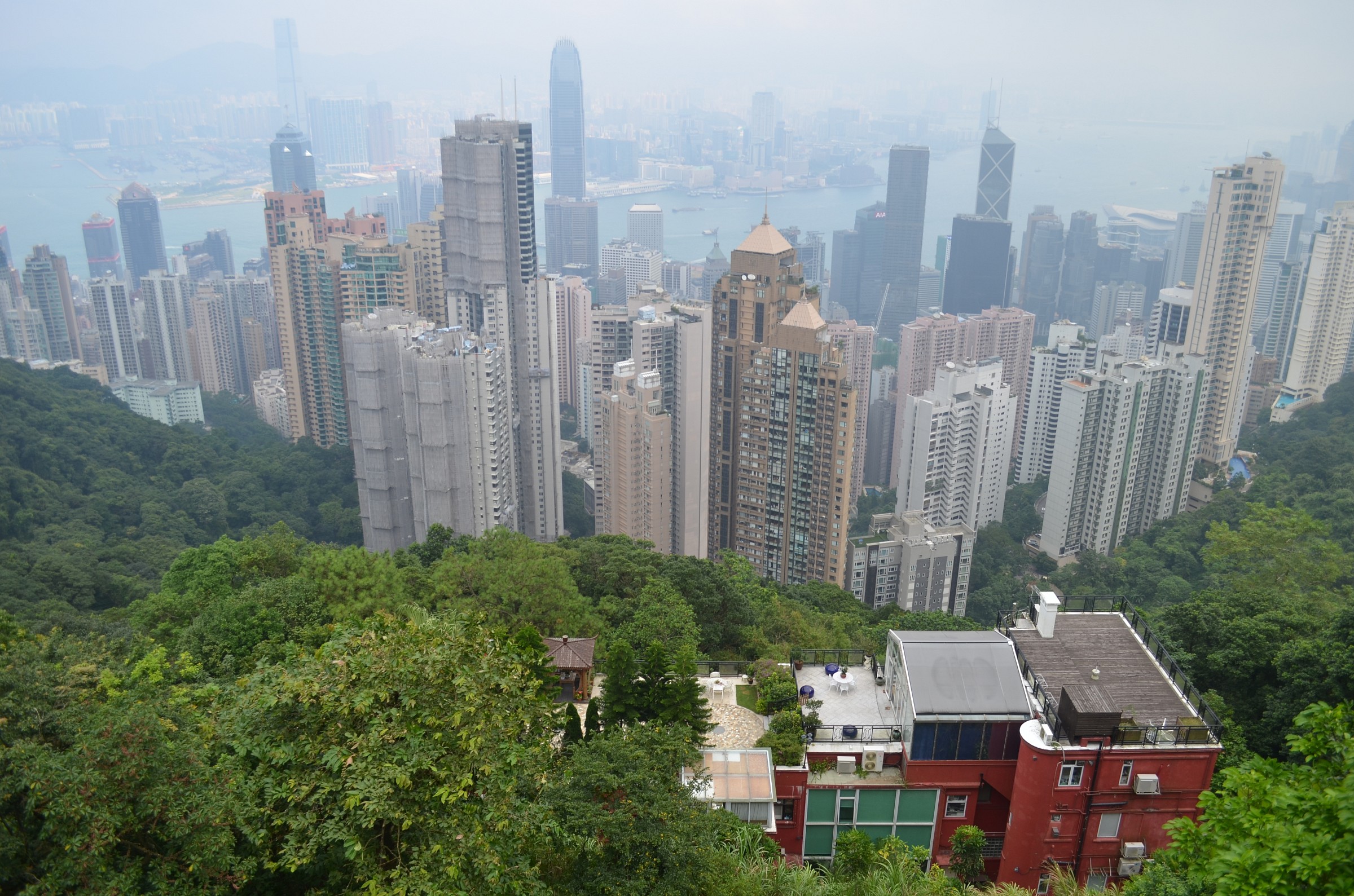 grattacieli di hong kong