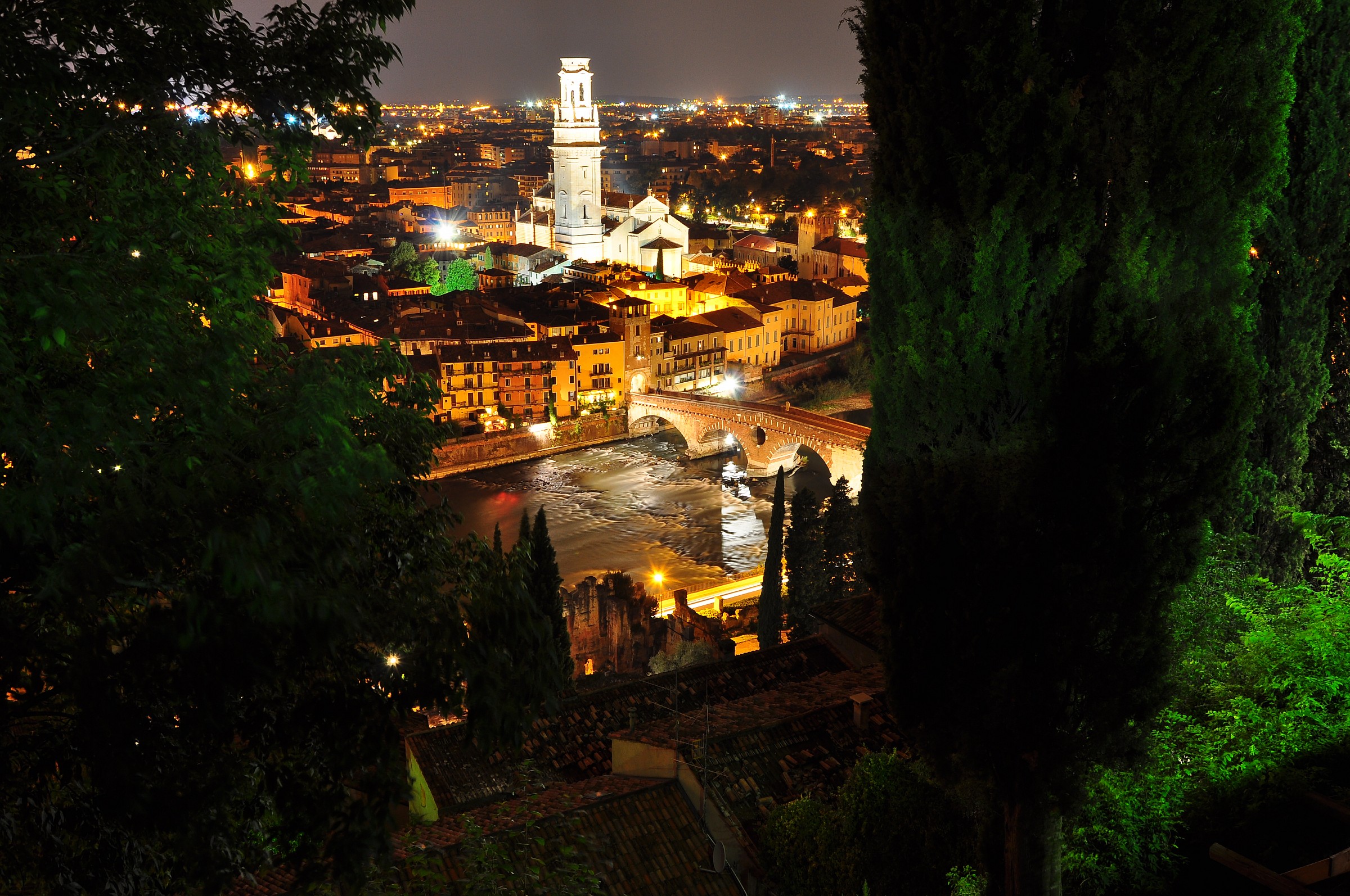 Stone Bridge from above