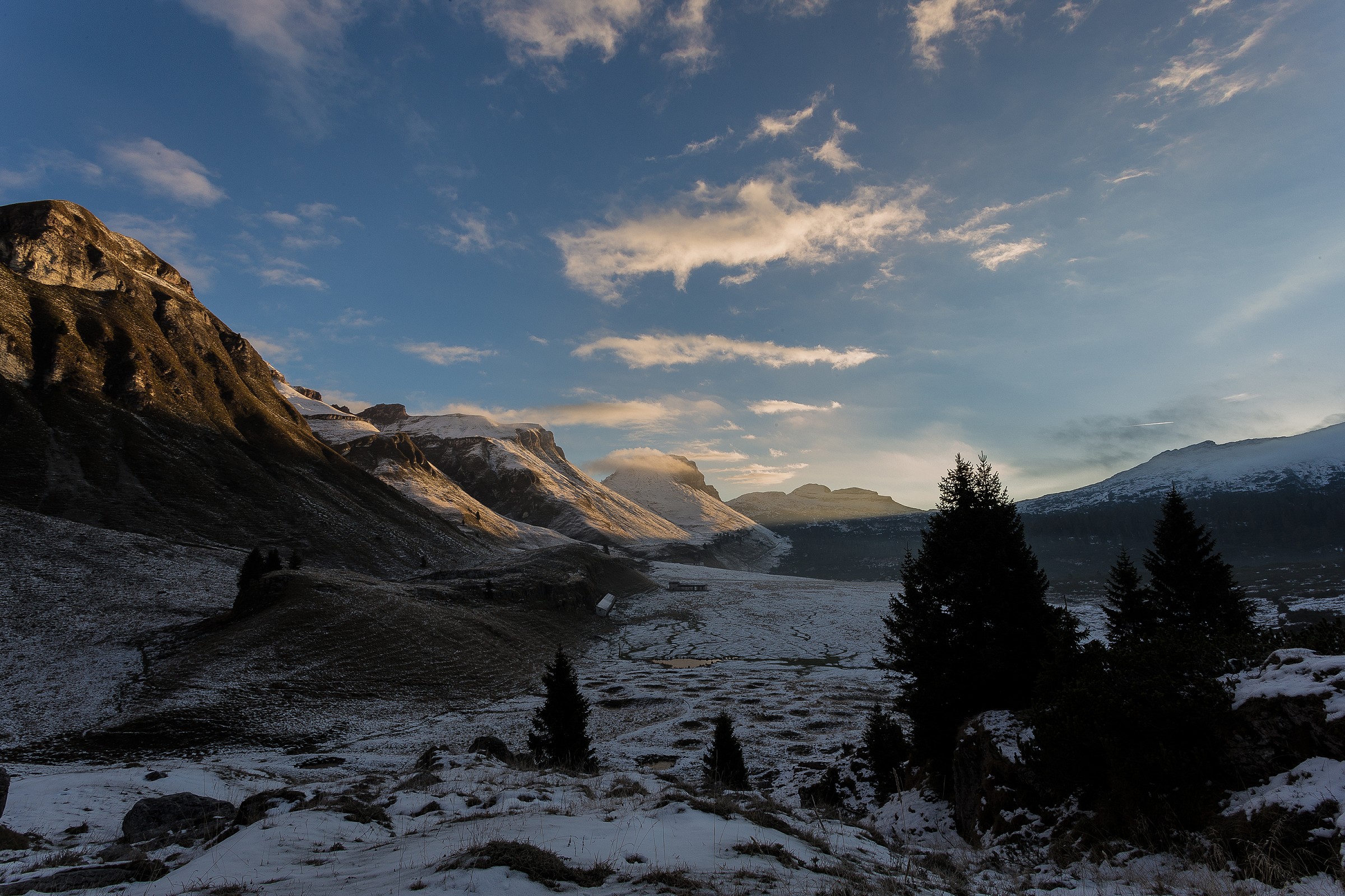 Prima neve ai Piani Eterni
