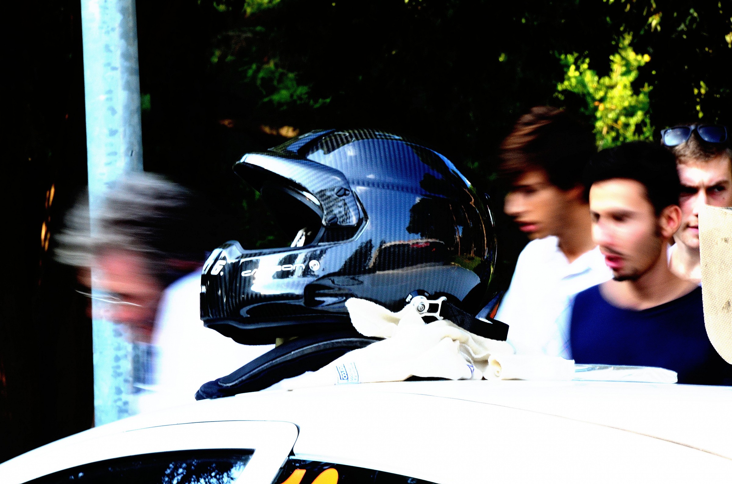 the helmet