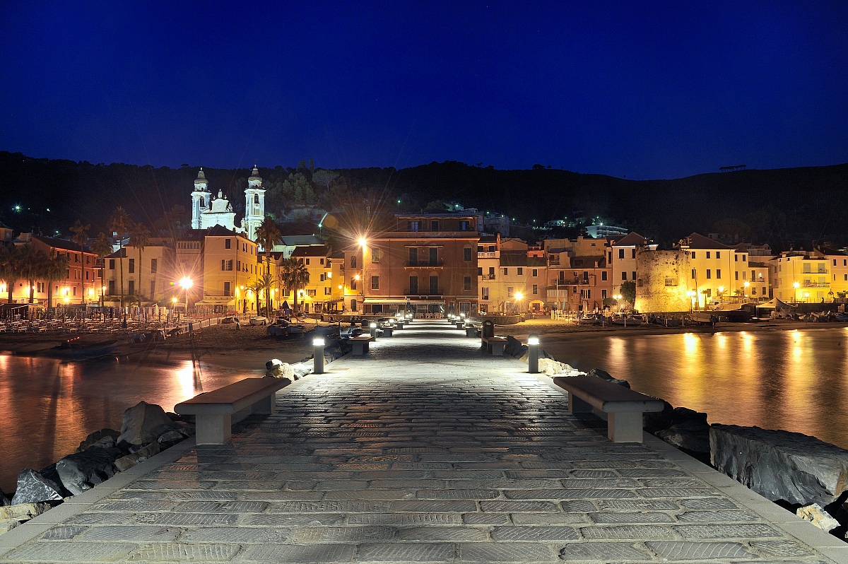 Dal molo di Laigueglia