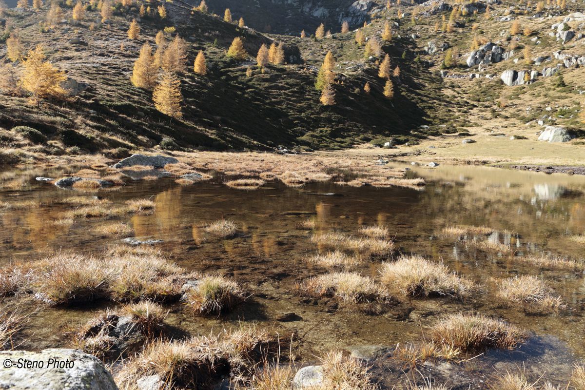 Lakes of Bela Venice dressed autumn