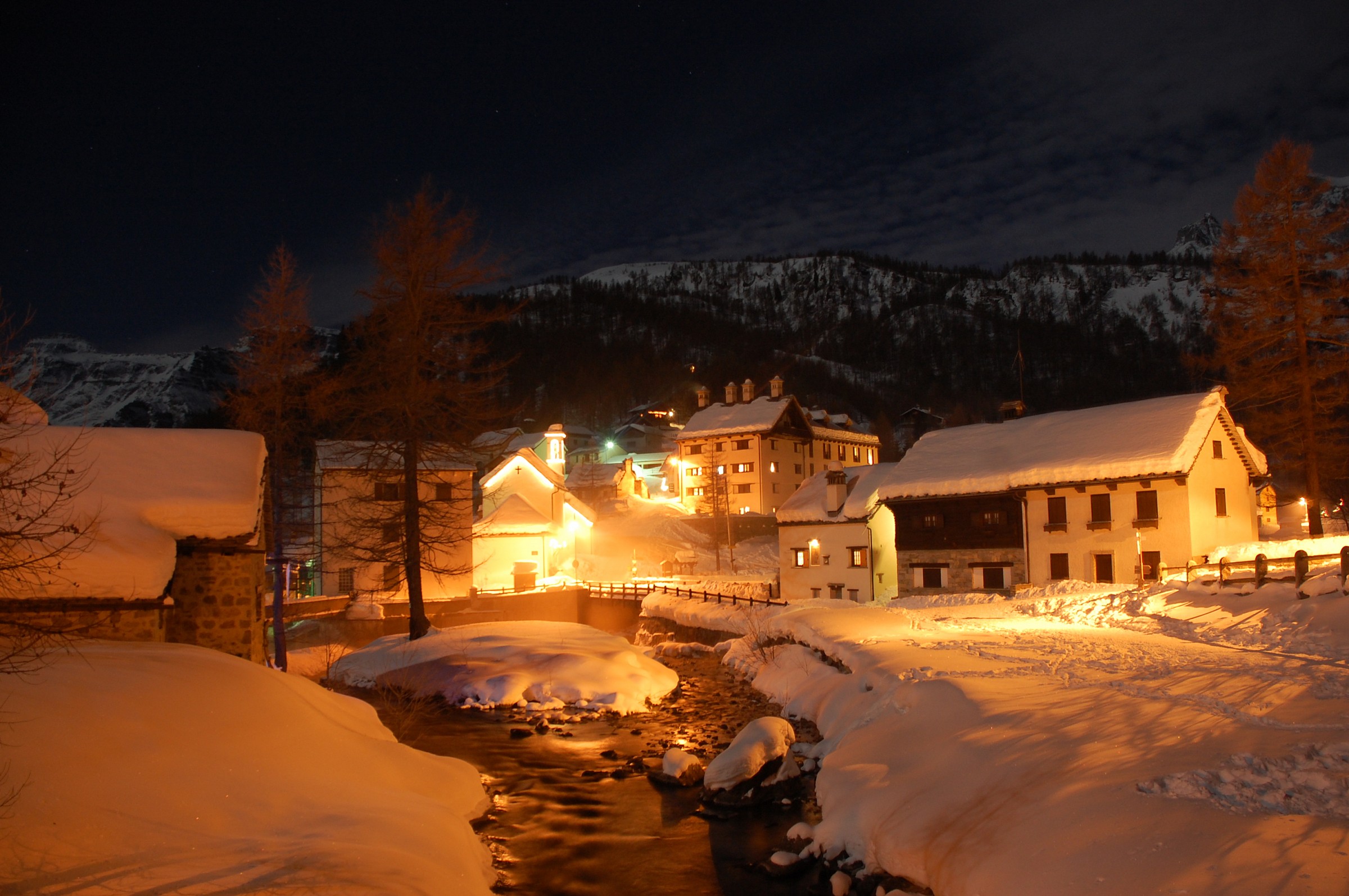 devero in notturno