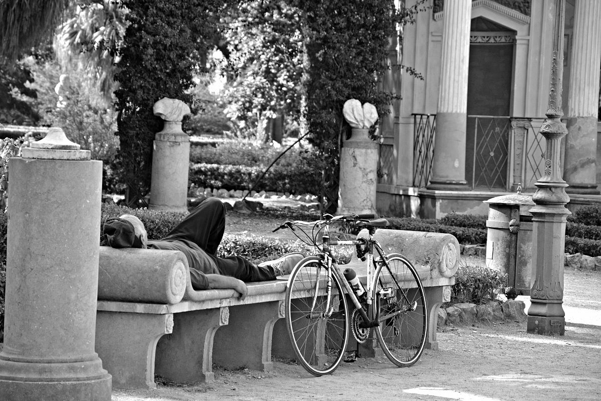 relaxation, Villa Giulia Palermo