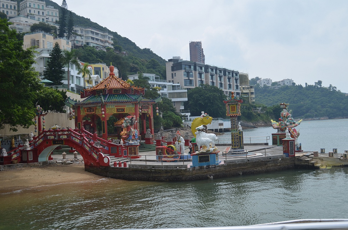 tempio sulla spiaggia hong kong