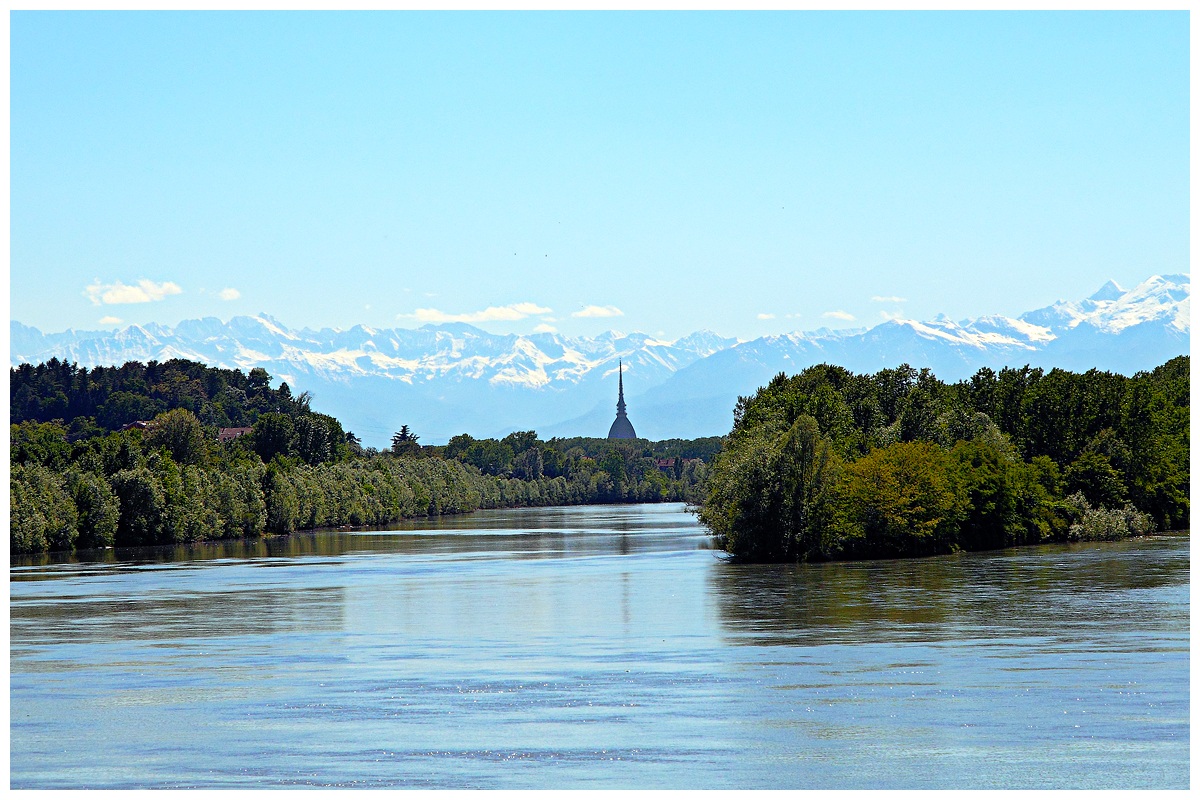 Il Po lascia Torino