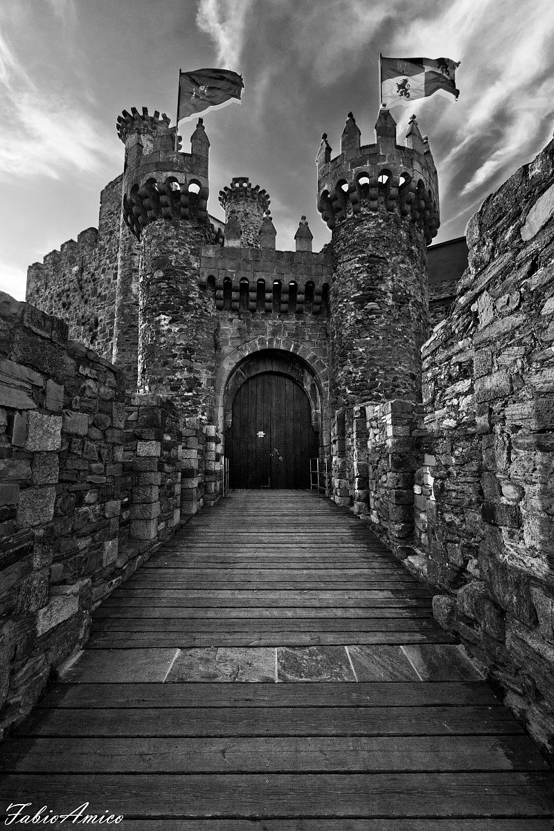 Il castello dei Templari - Ponferrada(Spagna)