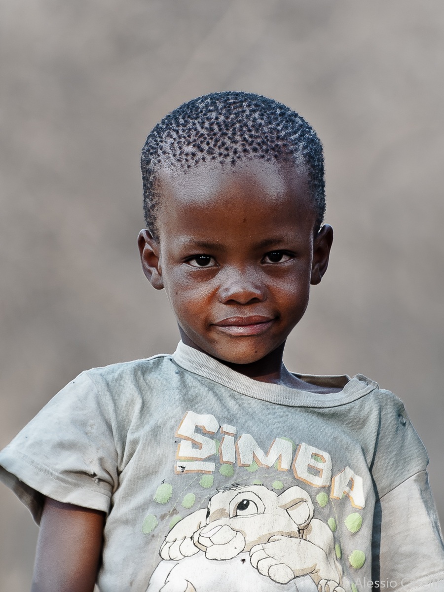 Ragazzino Bushman - Namibia