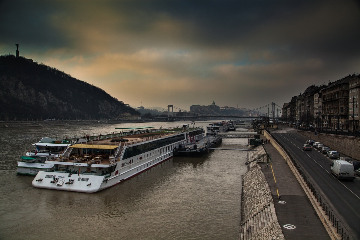 Along the Danube in Budapest