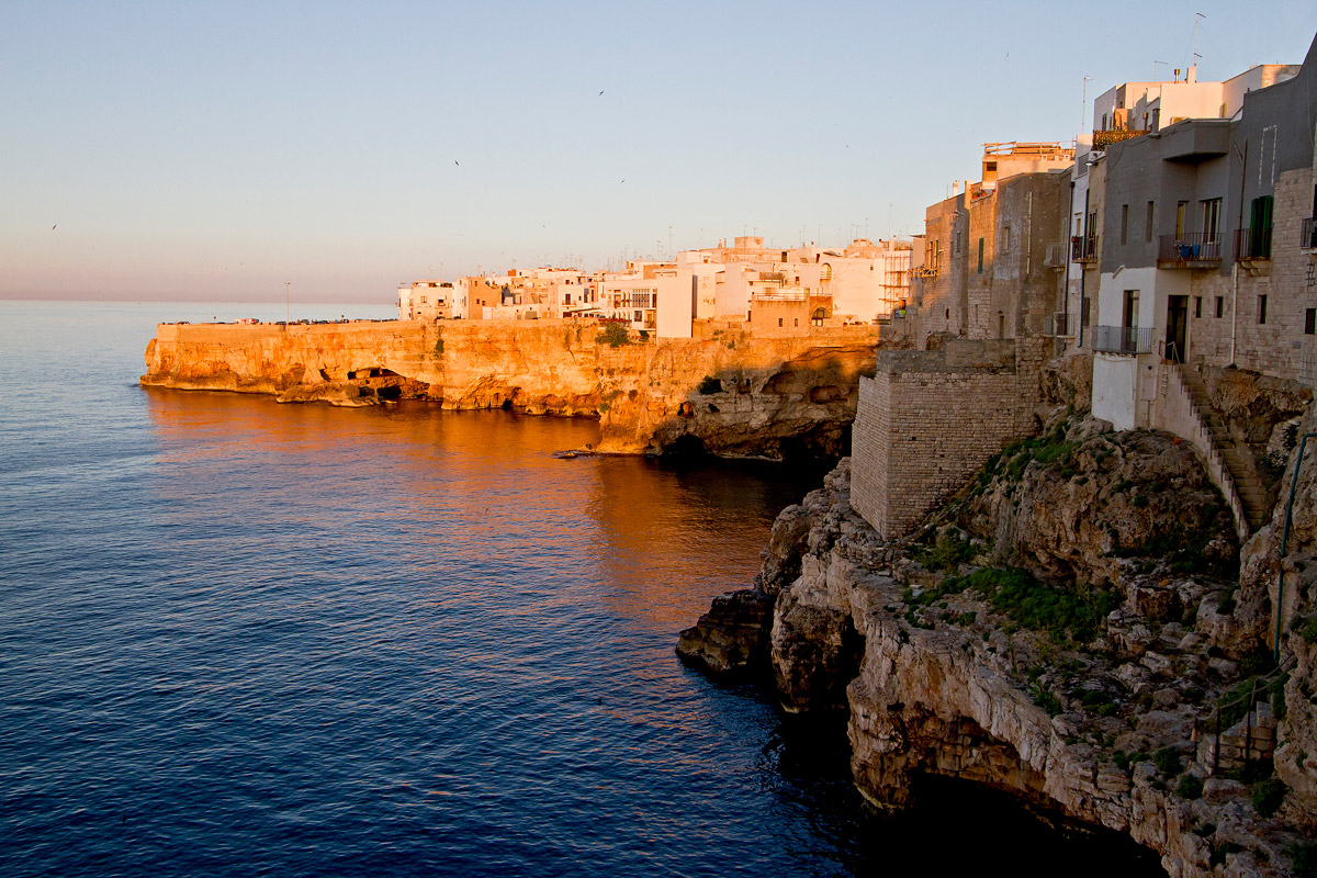 Tramonto a Polignano