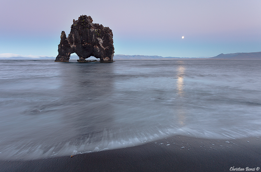 Hvitserkur Afterglow 2