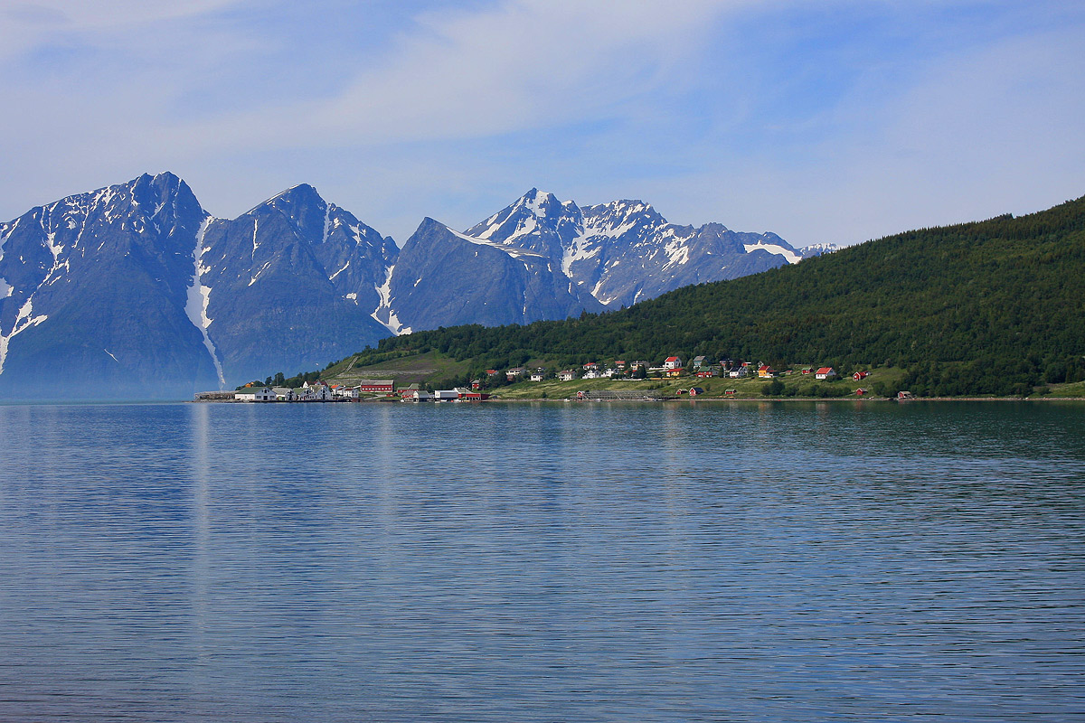 Peninsula on the fjord