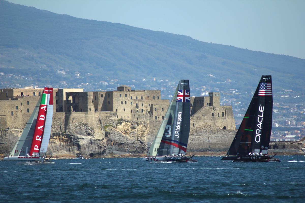 America's Cup - Below the castle