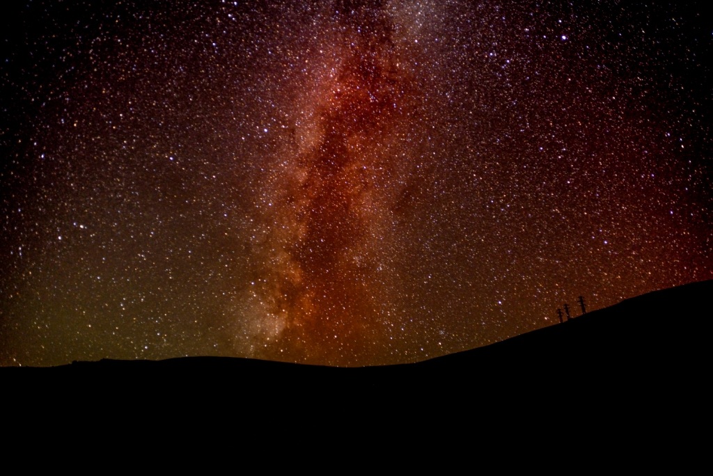 Red milky way