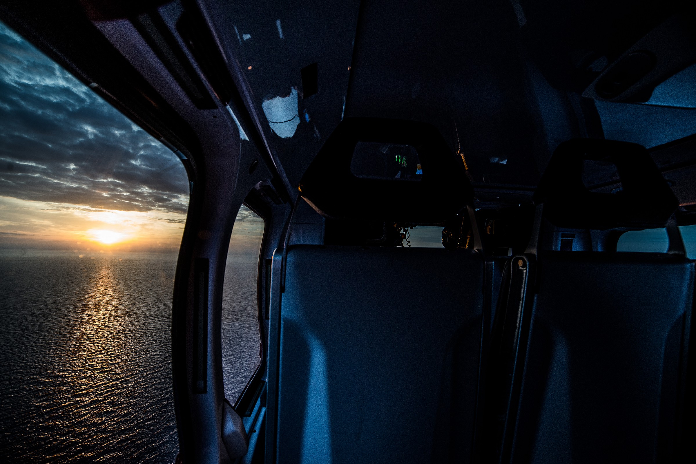 A moment of breath at the end of the working day