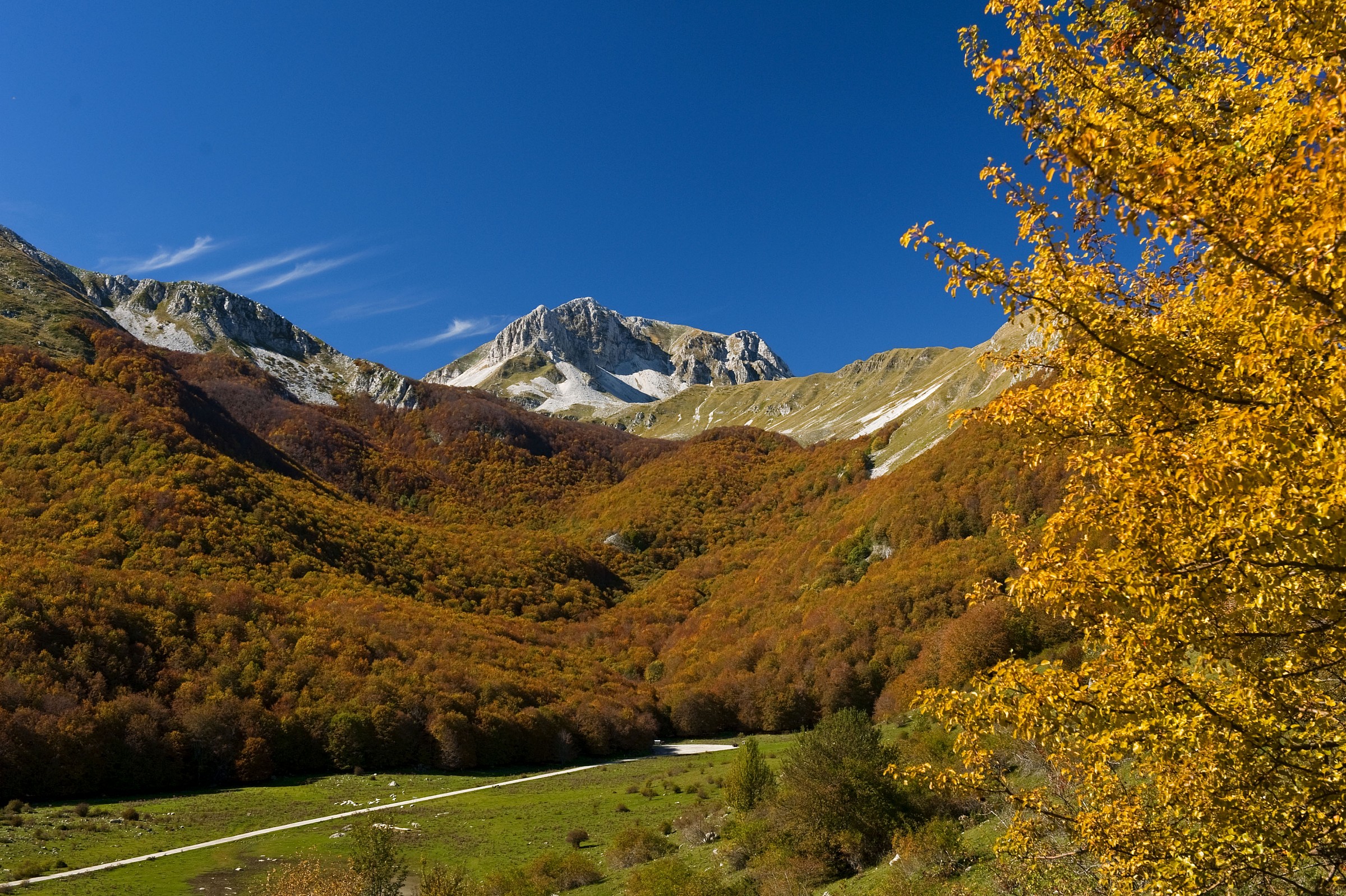 Valle Fiorita in autumn