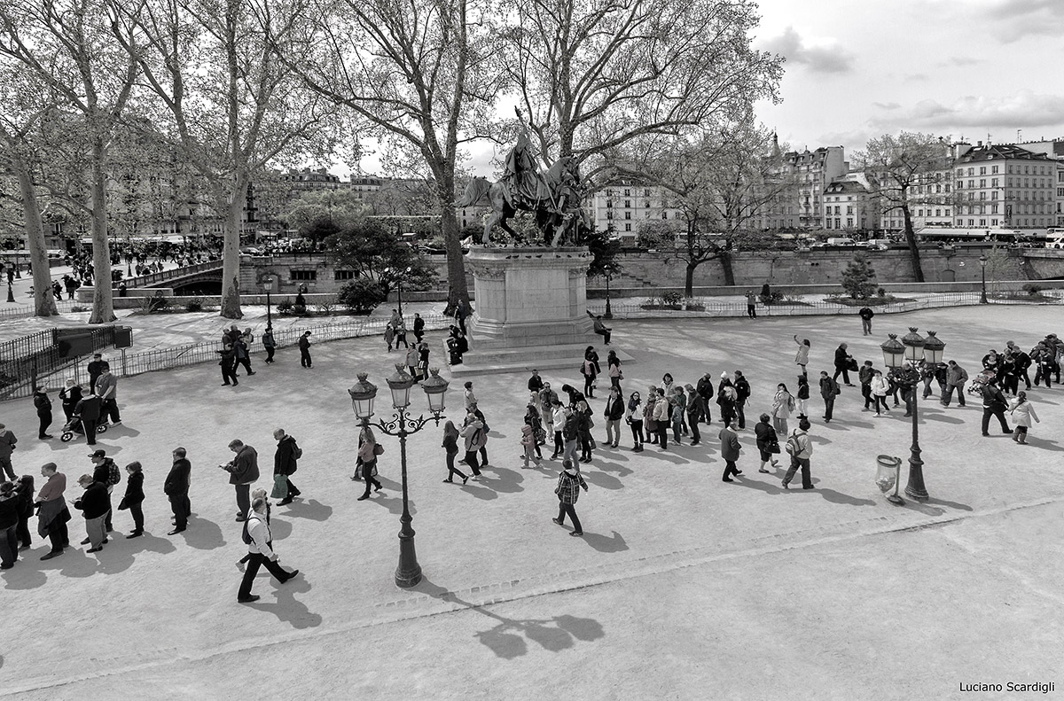 In coda per notre Dame.MG8315